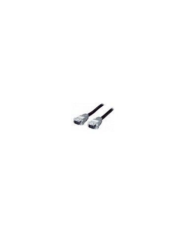 Equip 118867 cable VGA 30 m VGA (D-Sub) Negro, Plata