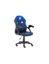 Conceptronic Silla para videojuegos de PC Asiento acolchado Negro, Azul