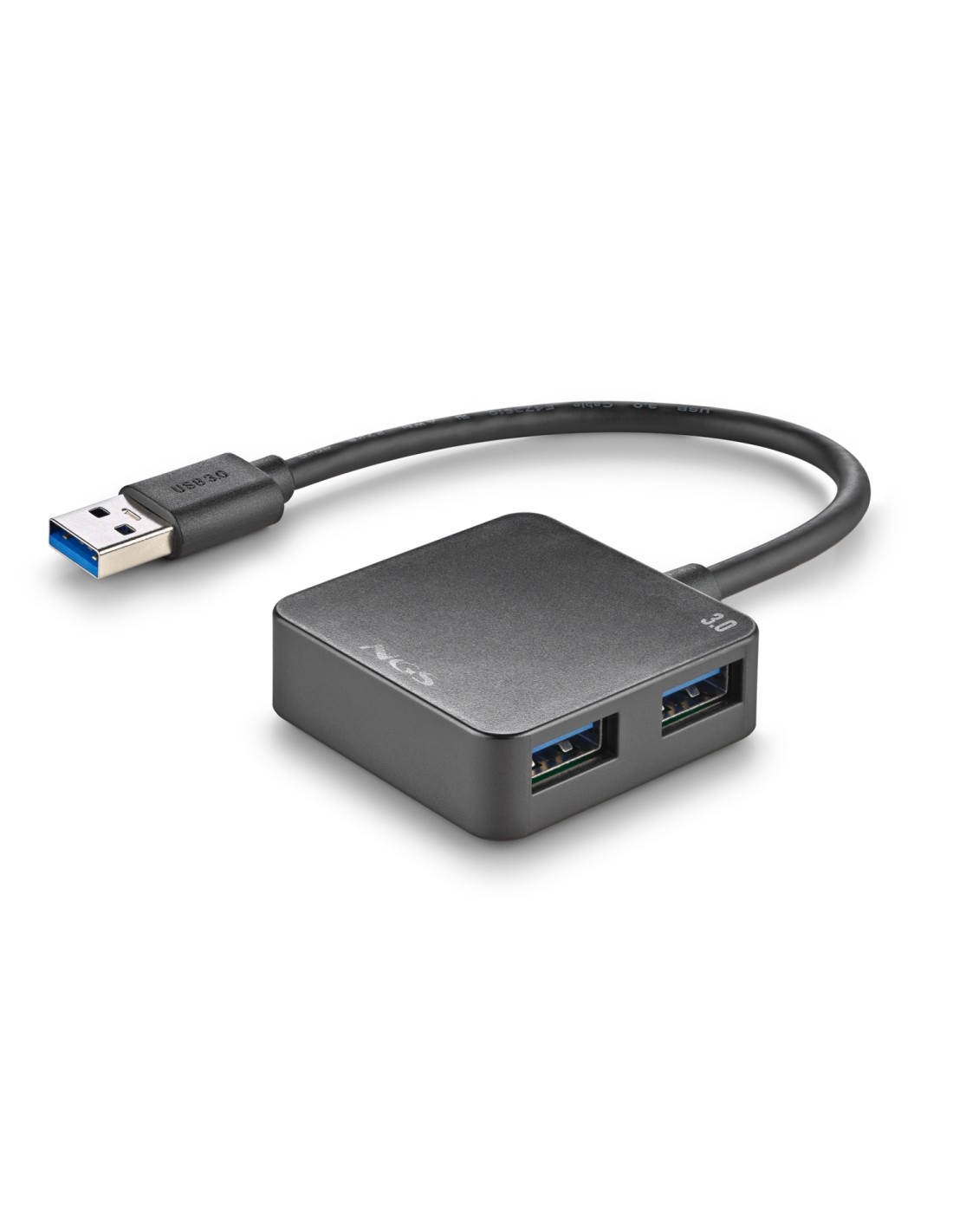 NGS IHUB 3.0 TINY USB 3.2 Gen 1 (3.1 Gen 1) Type-A 5000 Mbit/s Negro