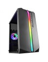 Mars Gaming MC-S1 Negro Caja PC Compacta Gaming Micro-ATX Iluminación ARGB 12 Modos Ventilador FRGB Ventana Lateral Completa