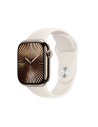 Apple Watch Series 10 OLED 42 mm Digital 374 x 446 Pixeles Pantalla táctil 4G Oro Wifi GPS (satélite)