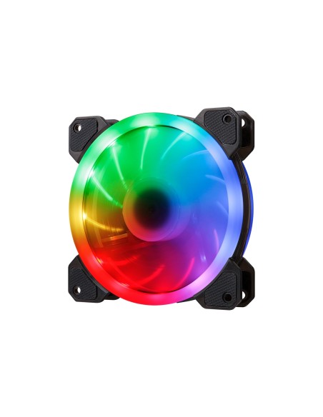 Hiditec N5-ARGB Ventilador caja 12cm led negro