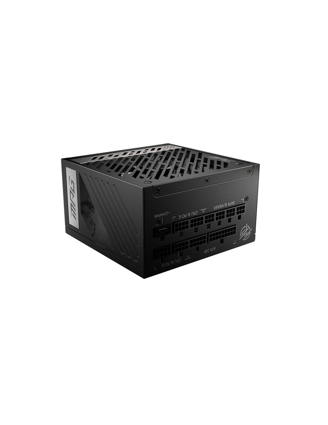 MSI MPG A1000G PCIE5 unidad de fuente de alimentación 1000 W 20+4 pin ATX ATX Negro