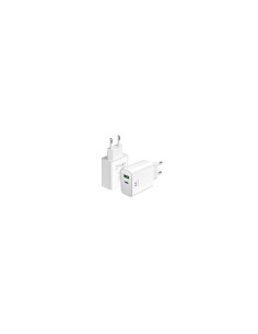 Ewent EW1325 cargador de dispositivo móvil Universal Blanco Corriente alterna Carga rápida Interior 2