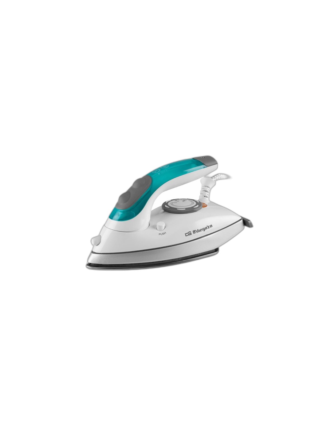 Orbegozo SV 1020 Plancha vapor-seco Suela antiadherente 1100 W Azul, Blanco