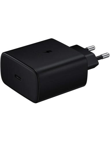 CARGADOR SAMSUNG TIPO C 25W NEGRO