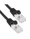 Phasak Cable de Red Cat.6 UTP Solido CCA Cat.6 UTP Negro 2M