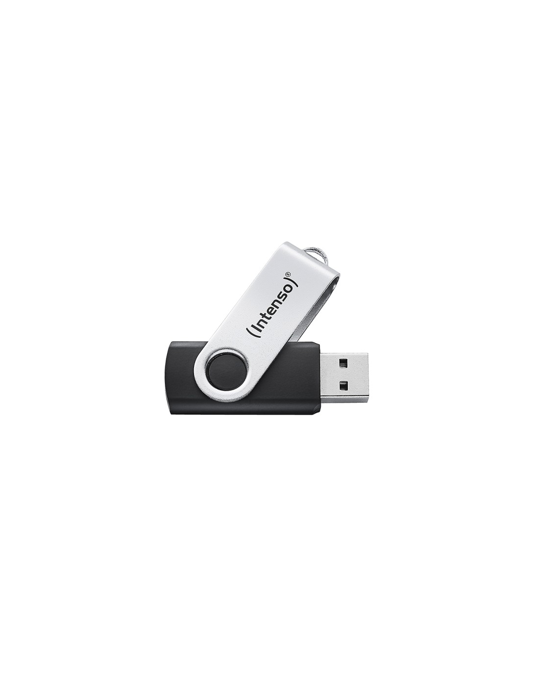 Intenso Memoria USB Office Line, 256 GB, USB-A, 3.2 Gen 1x1, negro-plata