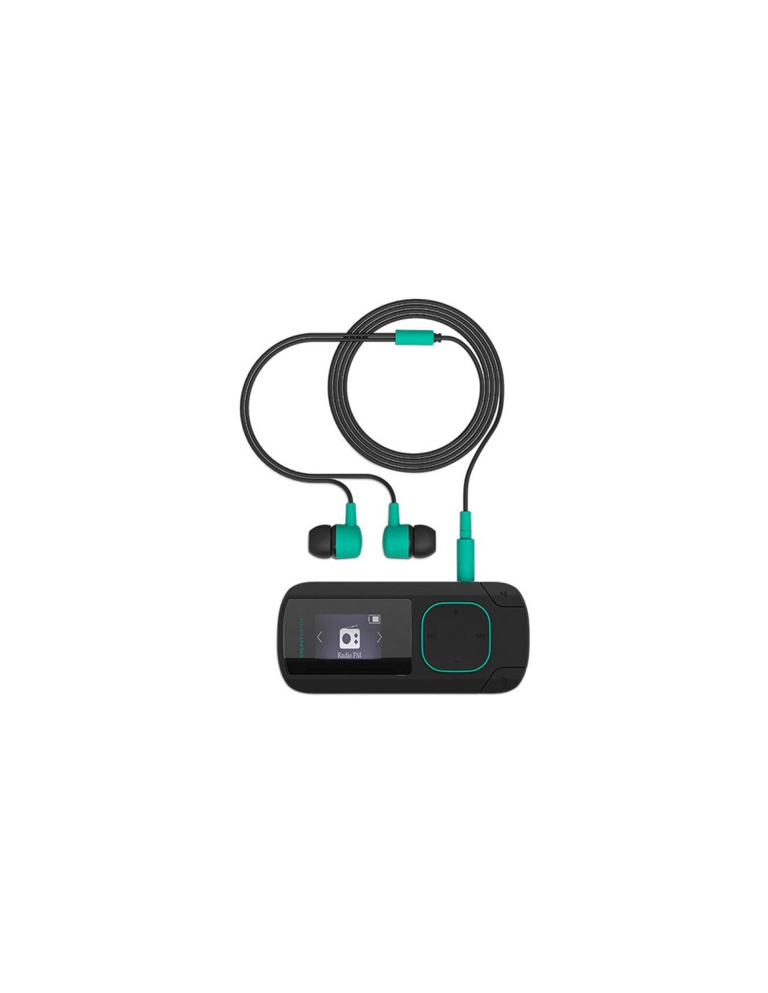 ENERGY SISTEM CLIP MP3 BLUETOOTH 8GB RADIO MENTA 426508