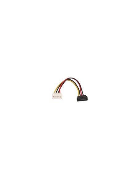 Nanocable CABLE SATA ALIMENTACION ACODADO 5.25"(MOLEX 4PIN)/M-SATA/H