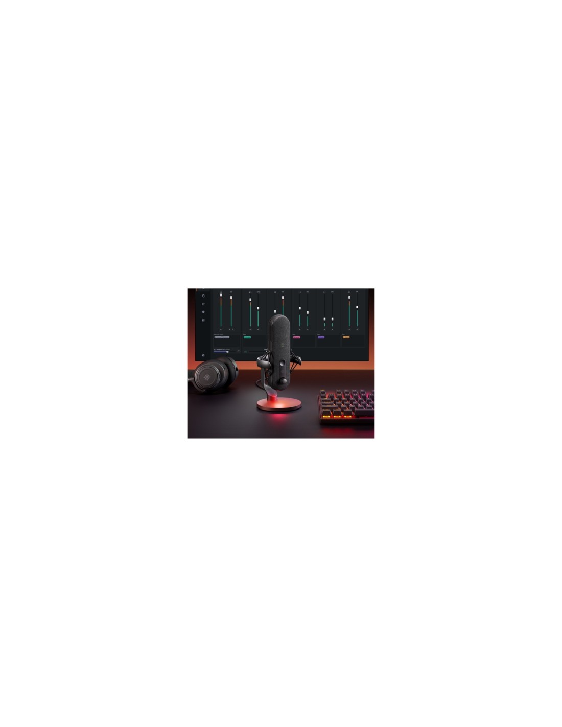 Steelseries ALIAS Negro Micrófono para PC