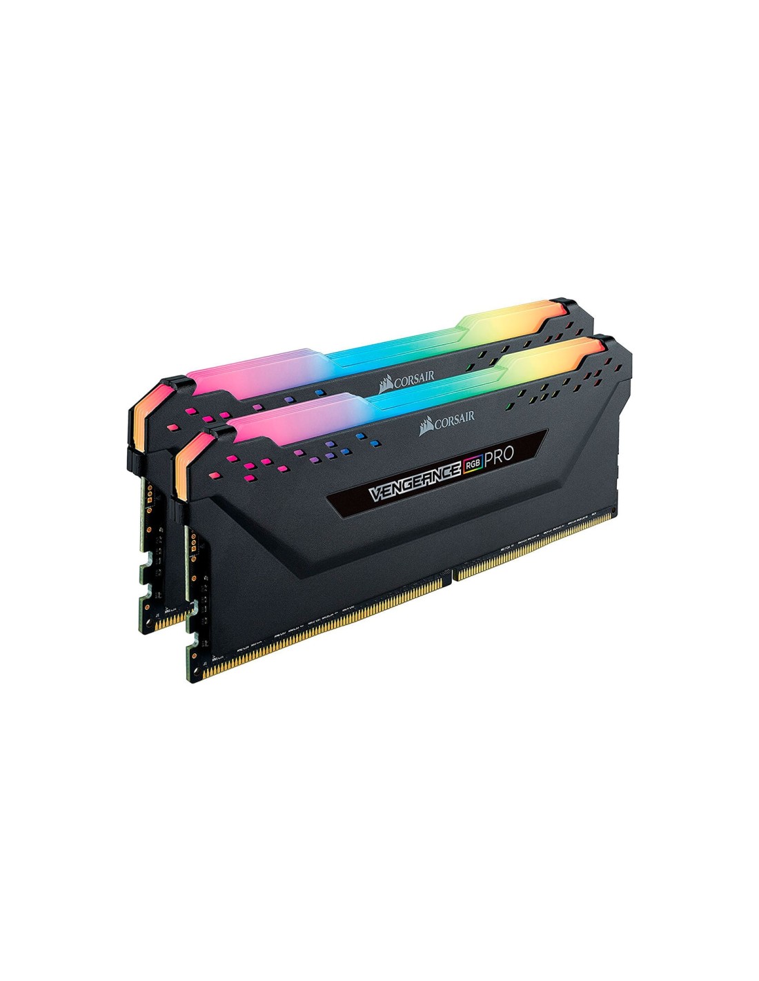 MEMORIA CORSAIR DIMM DDR4 16GB (KIT 2X8GB) 3200MHZ CL16 VENGEANCE RGB PRO BLACK