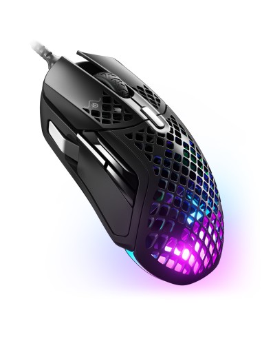 Steelseries Aerox 5 ratón Juego mano derecha USB tipo A Óptico 18000 DPI