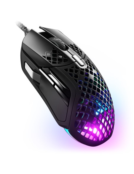 Steelseries Aerox 5 ratón Juego mano derecha USB tipo A Óptico 18000 DPI