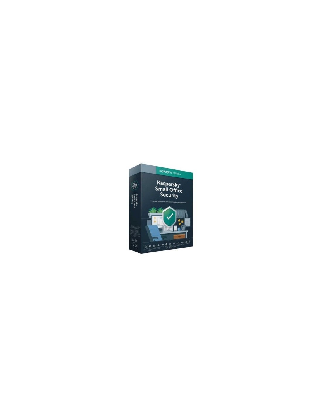 ANTIVIRUS KASPERSKY SMALL OFFICE SECURITY MULTIDISPOSITIVO PARA 10 USUARIOS + 1 SERVIDOR SERVICIO 1 AÍ?O VERSION 7 KL4541X5KFS-2