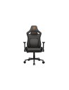 COUGAR Gaming CGR-DFF-GRB Silla para videojuegos de PC Asiento acolchado tapizado Negro, Oro