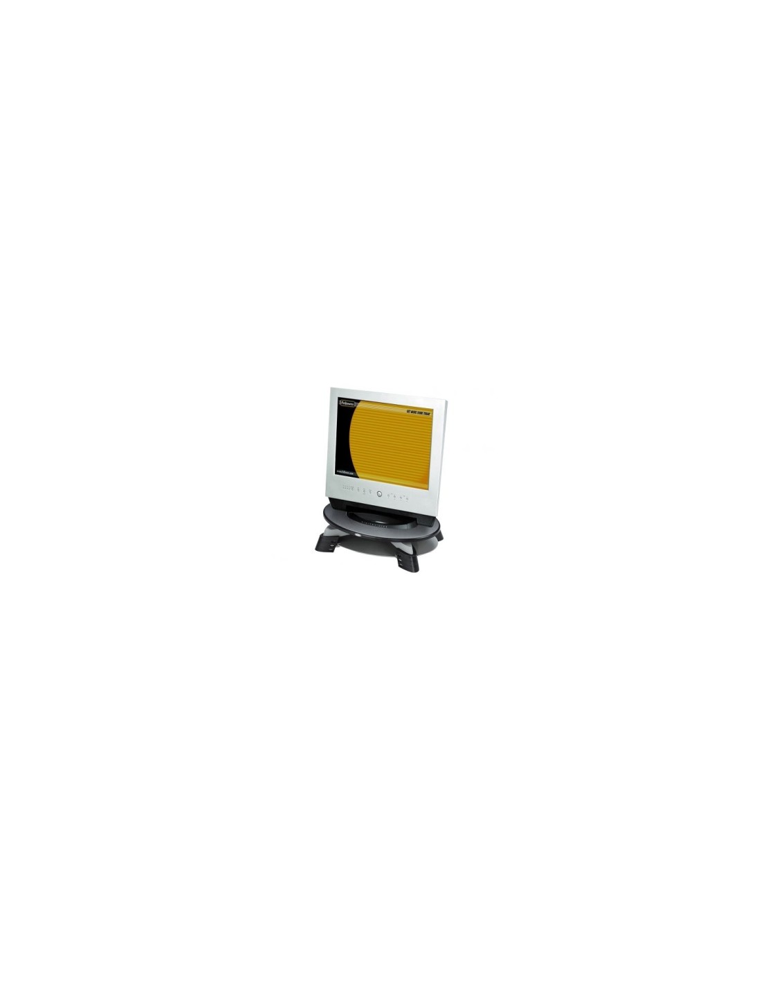 SOPORTE PARA MONITOR FELLOWES GIRATORIO SOPORTA 14KG DE PESO NEGRO CRC91450