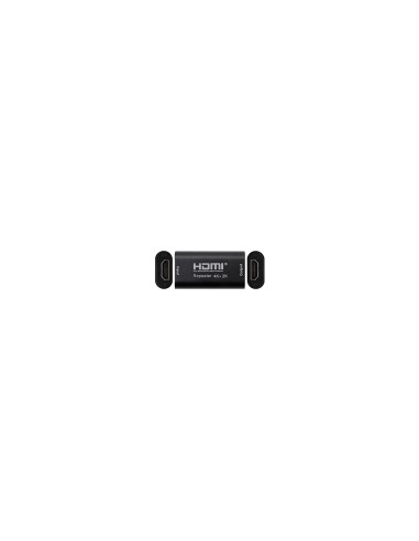 Nanocable Repetidor HDMI, A/H-A/H, Negro