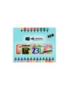 STABILO BOSS ORIGINAL marcador 23 pieza(s) Punta de cincel Multicolor