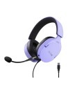 Trust GXT 490P FAYZO Auriculares Alámbrico Diadema Juego USB tipo A Negro, Púrpura