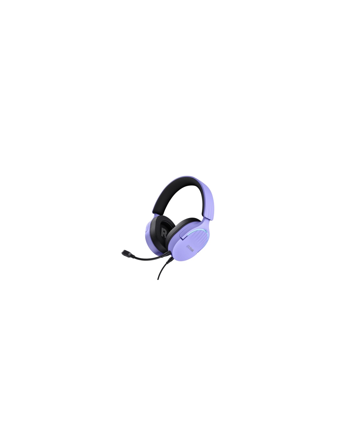 Trust GXT 490P FAYZO Auriculares Alámbrico Diadema Juego USB tipo A Negro, Púrpura