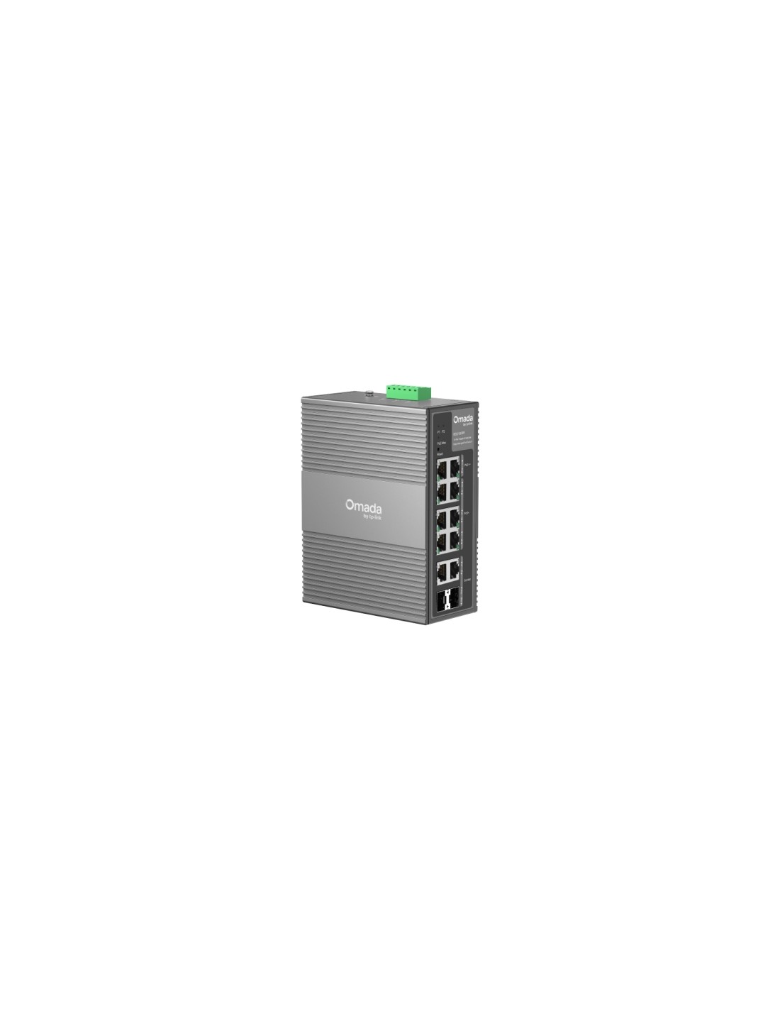 TP-Link Omada IES210GPP switch Gestionado Gigabit Ethernet (10/100/1000) Energía sobre Ethernet (PoE) DIN rail Gris