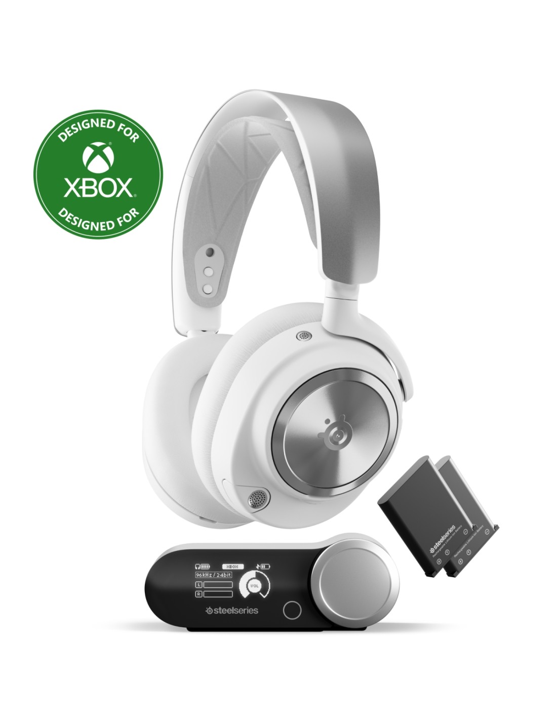 Steelseries 61525 auricular y casco Auriculares Alámbrico Diadema Juego USB Tipo C Blanco