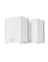 ASUS ZenWiFi BD4 (2-pack EU+UK) Doble banda (2,4 GHz / 5 GHz) Wi-Fi 7 (802.11be) Blanco Interno