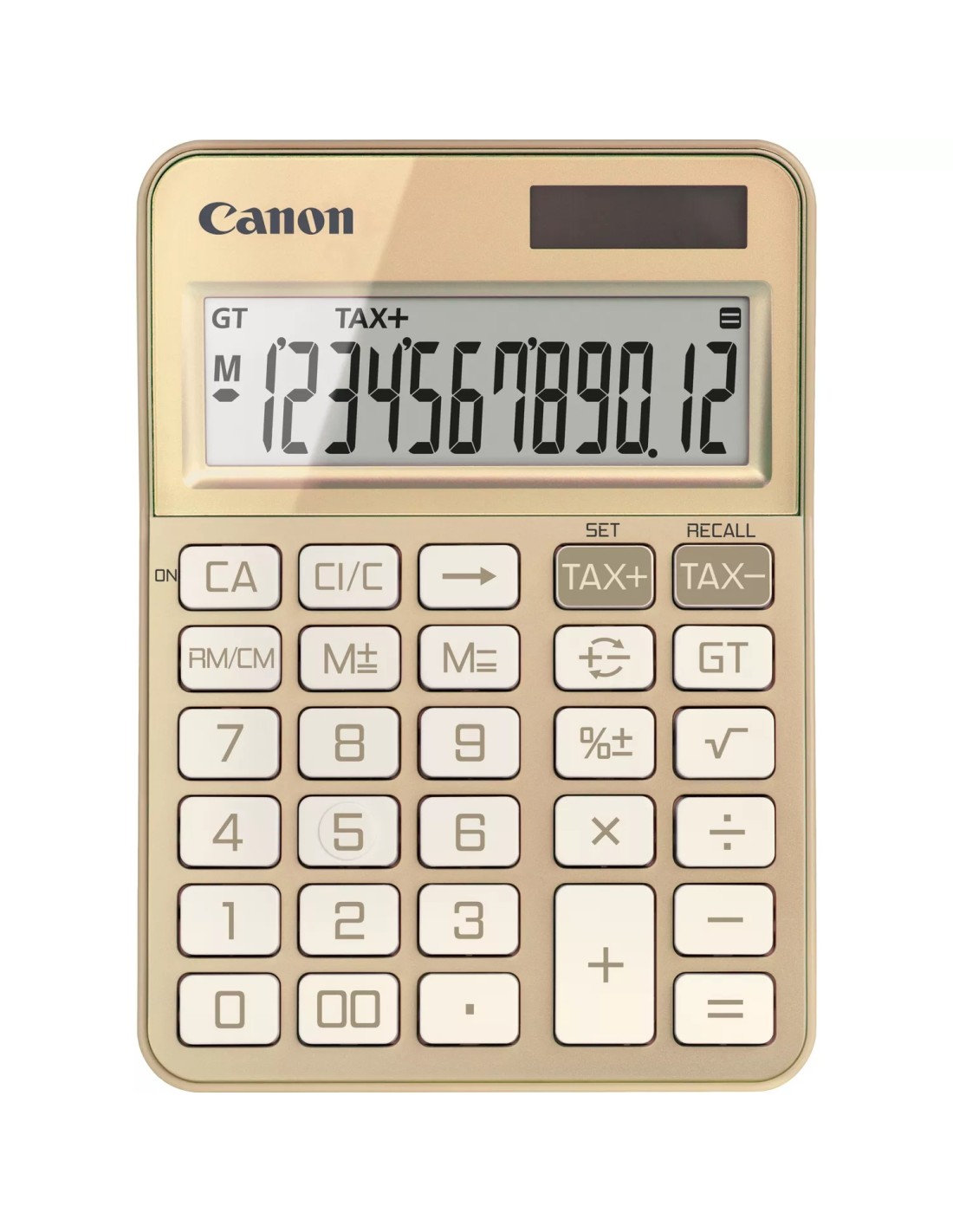 Canon KS-125KB calculadora Escritorio Calculadora básica Oro