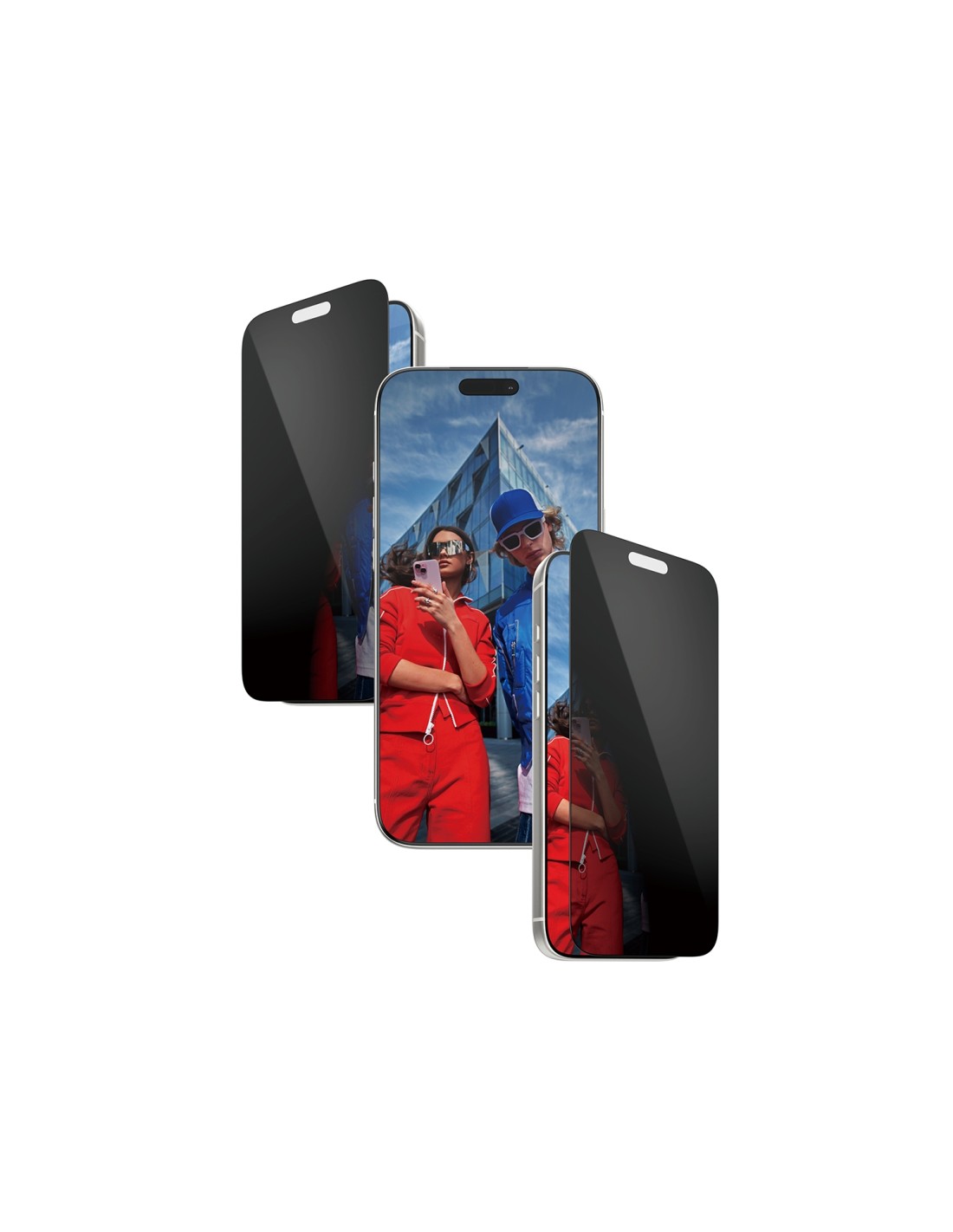 PanzerGlass ® 2-Way Privacy Screen Protector iPhone 17 Pro Max | Ultra-Wide Fit w. EasyAligner Protector de pantalla Apple 1 pie