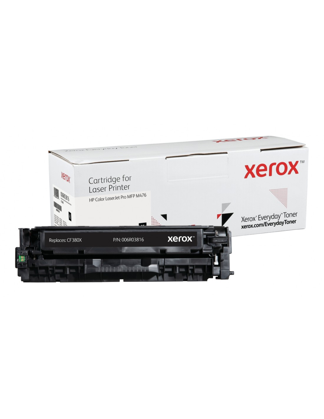 Toner xerox negro everyday compatible con hp CF380X equivalente de 4400 paginas 006R03816