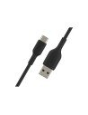 Cable belkin usb tipo-a macho a usb tipo-c macho 2m negro CAB001BT2MBK