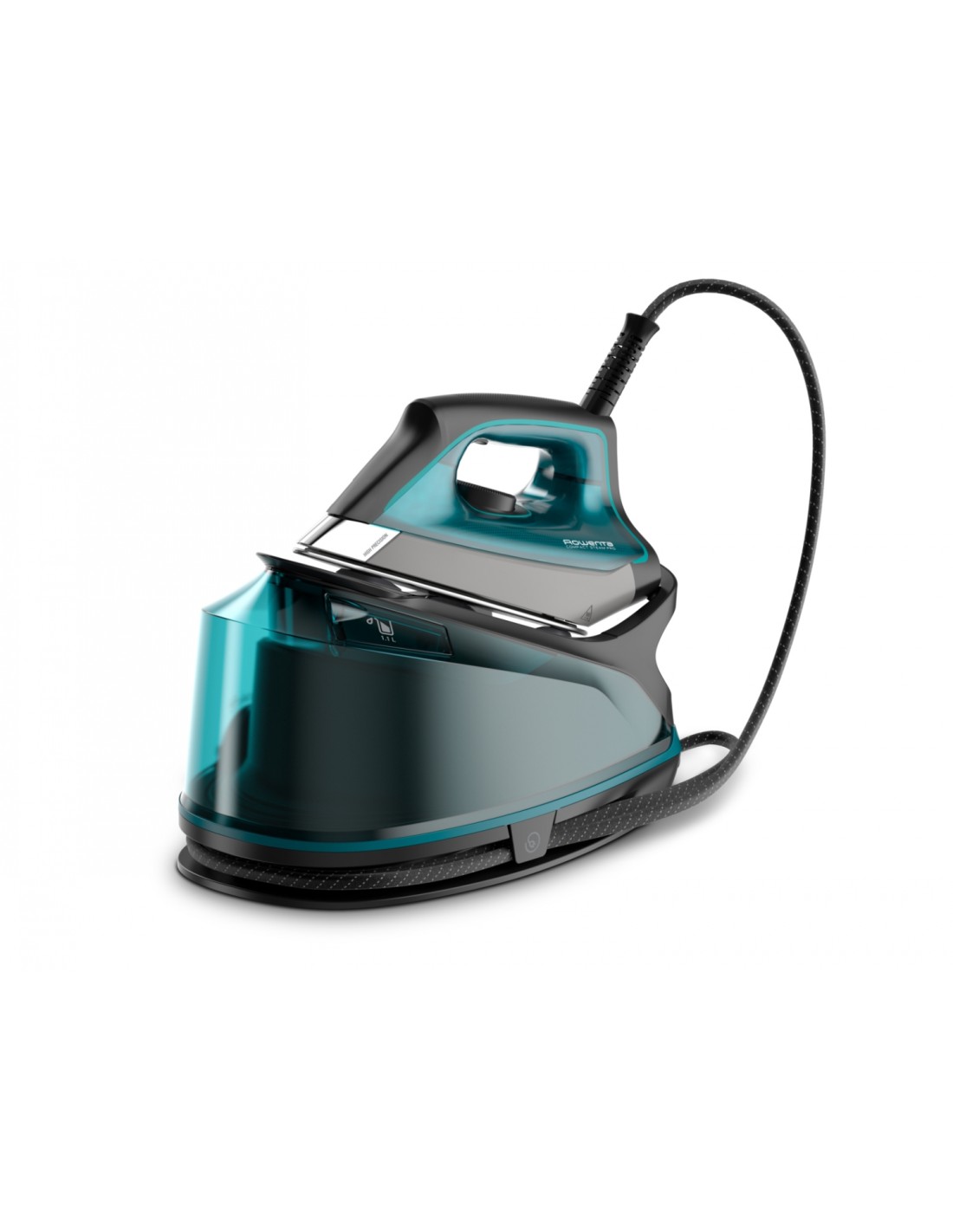 Rowenta DG762 2200 W 1,1 L Suela Microsteam 400 HD Láser Negro, Azul
