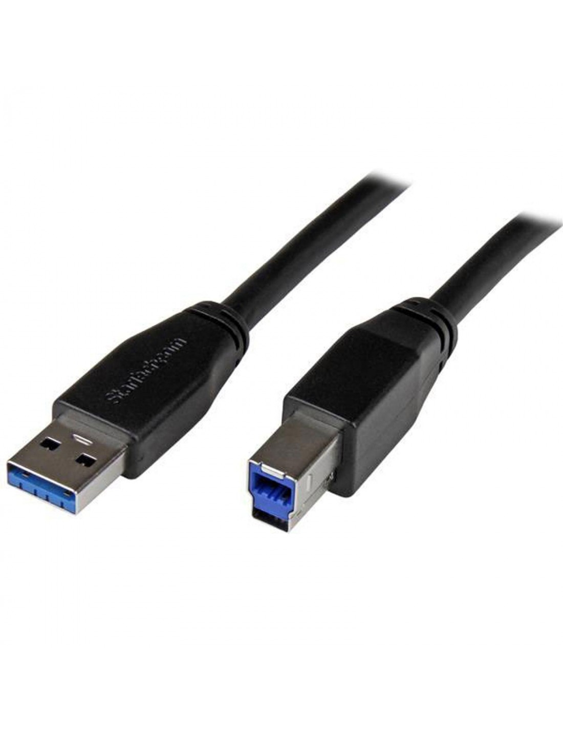 StarTech.com Cable Activo USB 3.0 SuperSpeed de 10 metros - Usb A Macho a Usb B Macho negro