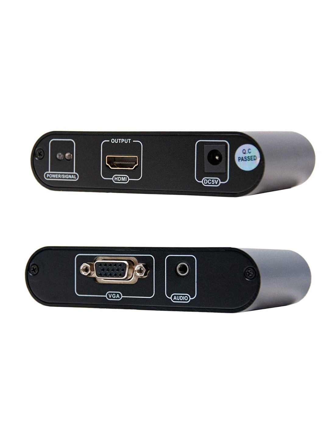 CONVERSOR SVGA+AUDIO A HDMI CON ALIMENTADOR NANOCABLE NEGRO 10.16.2101-BK