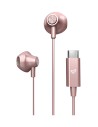 Energy Sistem EasyPods Auriculares Alámbrico Dentro de oído Llamadas/Música USB Tipo C Oro rosa
