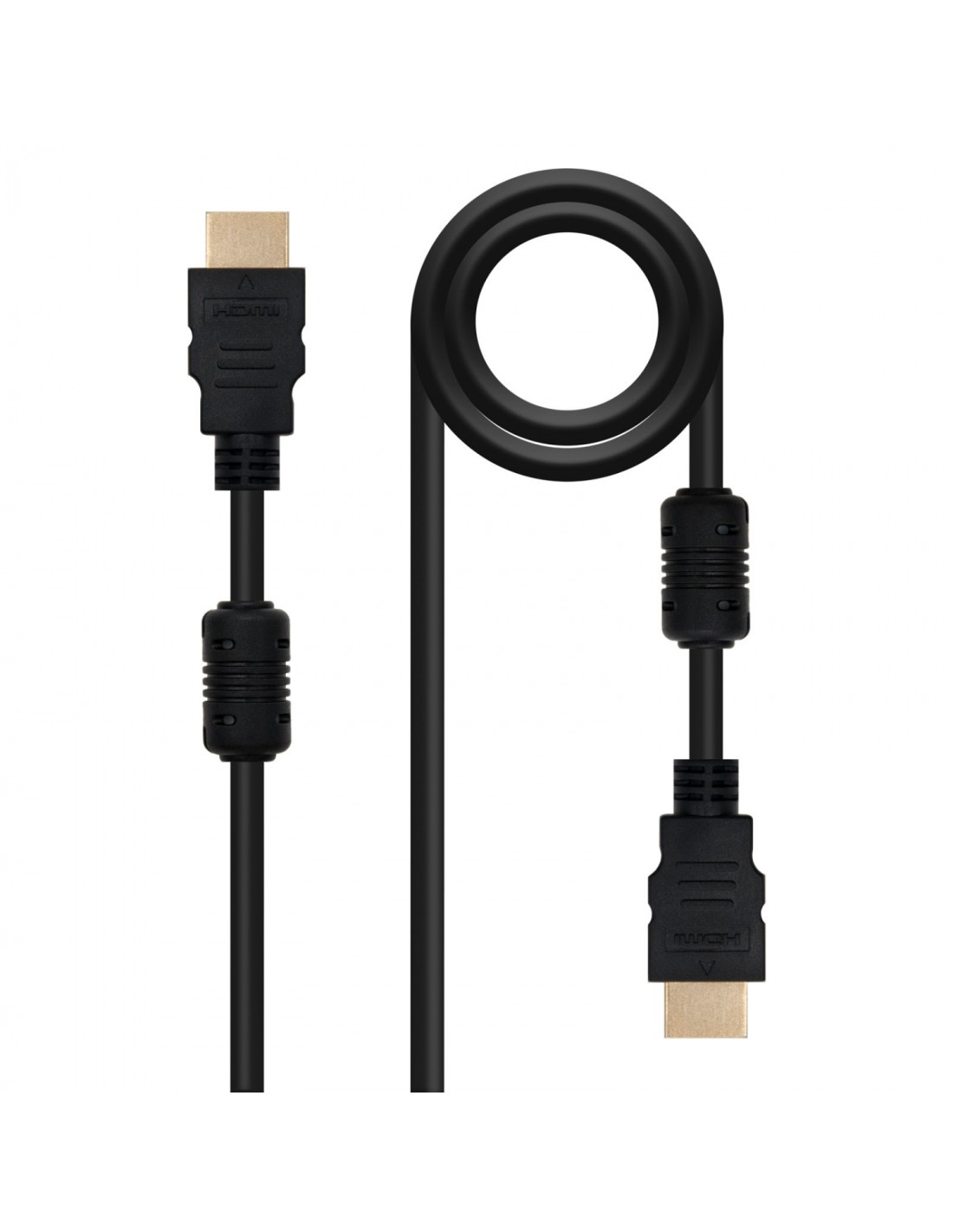 cable Nanocable HDMI/HDMI tipo A (Estándar) 5m Negro