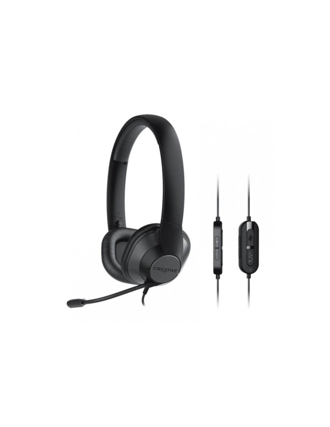 AURICULARES C/MICROFONO CREATIVE HS-720 V2 USB NEGRO