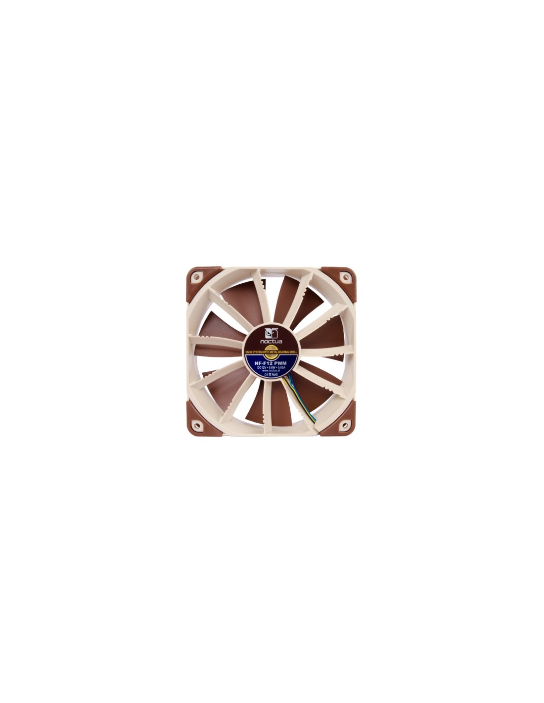 VENTILADOR CAJA NOCTUA NF-F12 PWM 12X12 NF-F12PWM