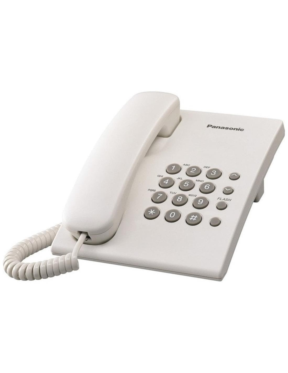 Panasonic KX-TS500EXW TelÃ©fono Sobremesa Blanco