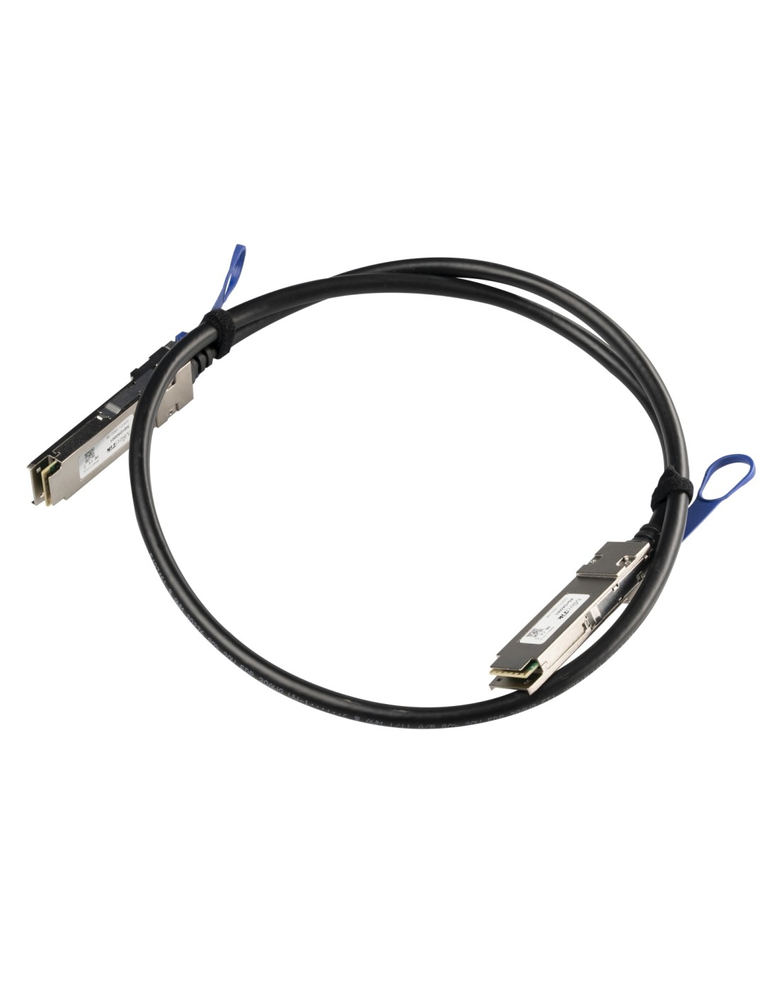 Mikrotik XQ+DA0001 Cable de fibra óptica e InfiniBand 1 m QSFP+ to QSFP+ / QSFP28 to QSFP28 Negro