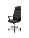 Piqueras y Crespo Sillón de dirección Opti520 basculante similpiel negro