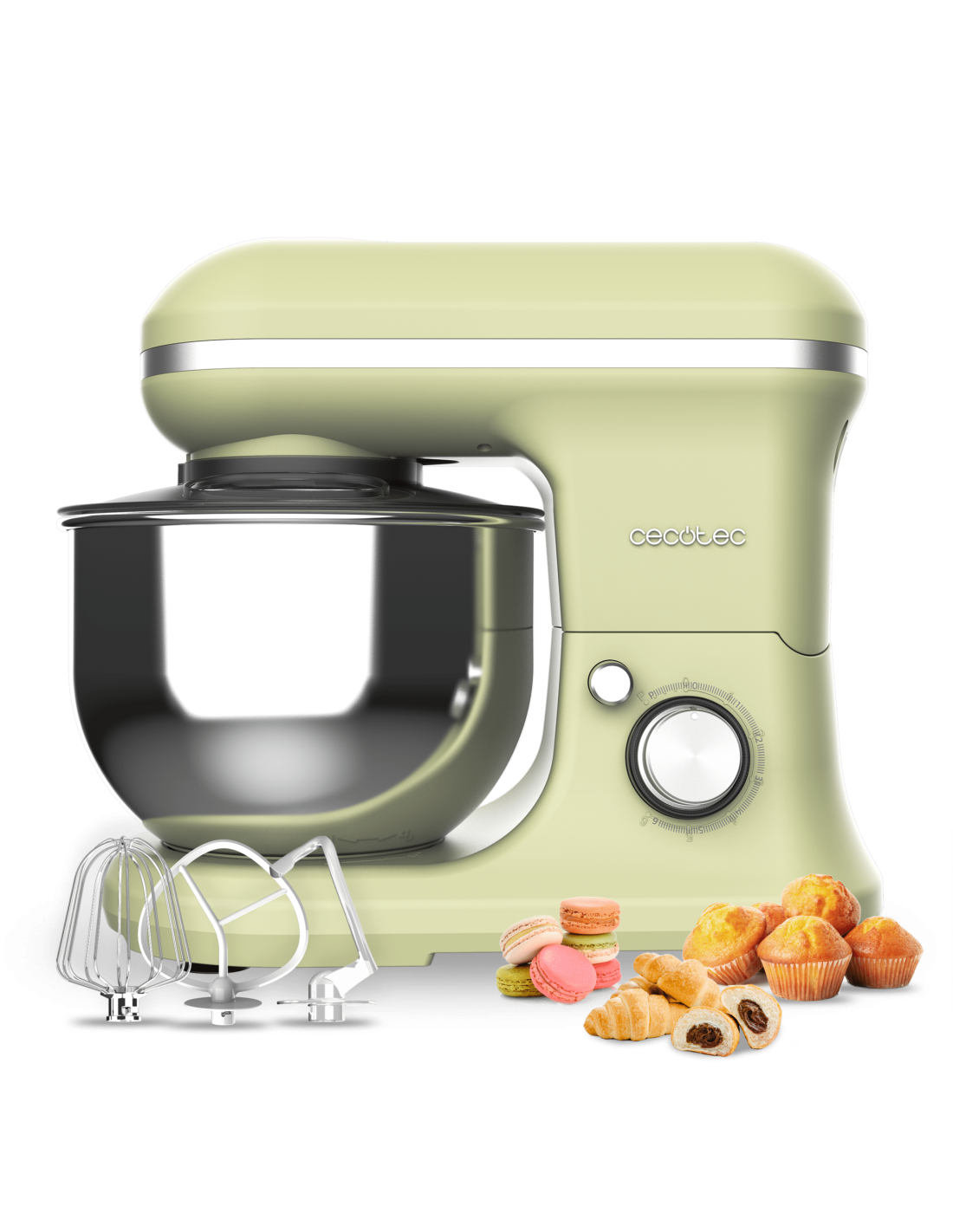 Batidora Amasadora Cecomixer Merengue 5L 1200 Green