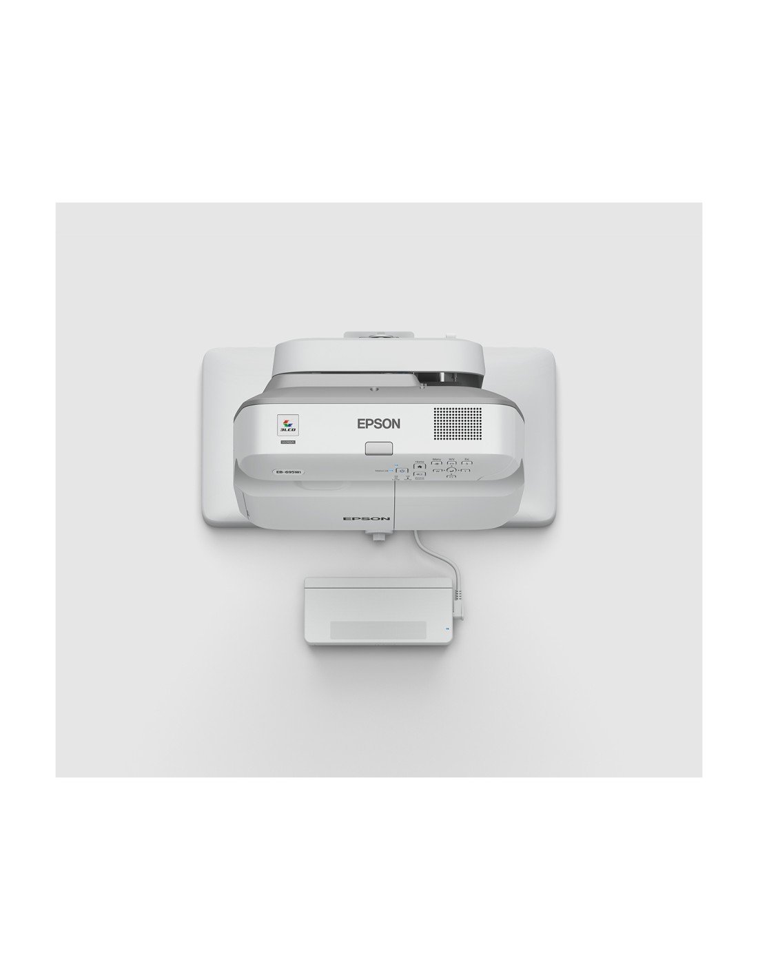 Epson EB-695Wi Proyector 3500 Lúmenes ANSI 3LCD Gris, Blanco