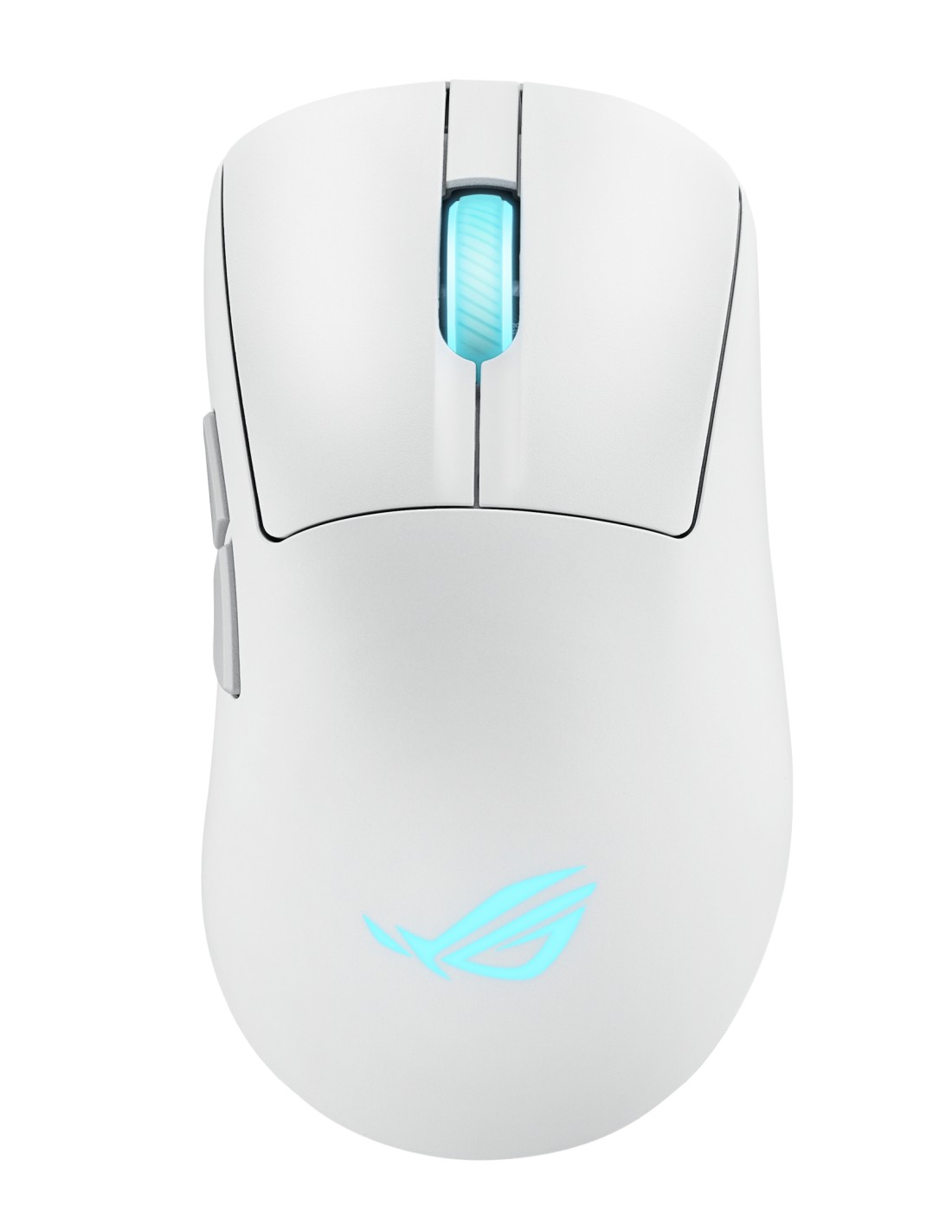 ASUS ROG Keris II Origin WHT ratón Juego mano derecha RF Wireless + Bluetooth + USB Type-A Óptico 42000 DPI