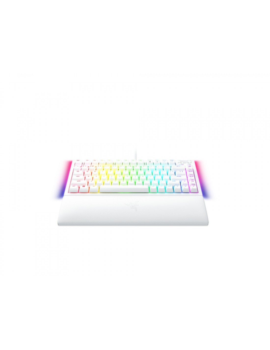 Razer BlackWidow V4 75% teclado USB QWERTY Inglés de EE. UU. Blanco