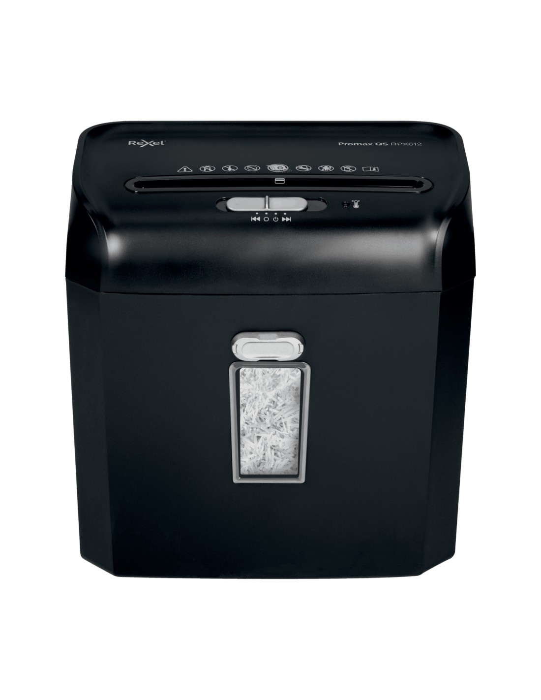 Rexel ProMax RPX612 triturador de papel Corte cruzado 60 dB 22 cm Negro