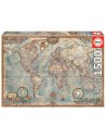 Educa Political Map of The World Puzzle rompecabezas 1500 pieza(s) Mapas