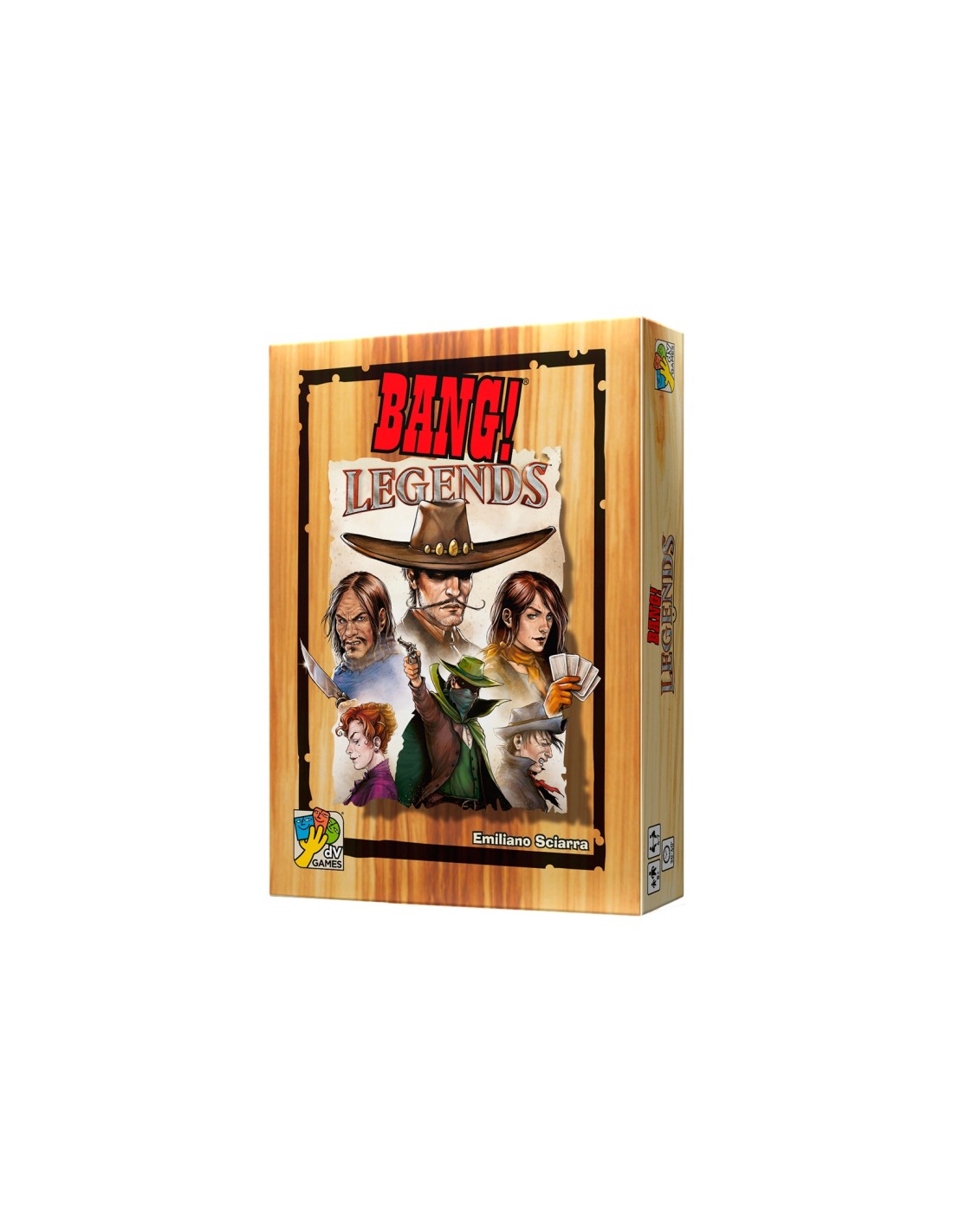 Asmodee EEDVBA11 juego de tablero Bang! Legends 40 min Juego De Cartas Interpretación de roles