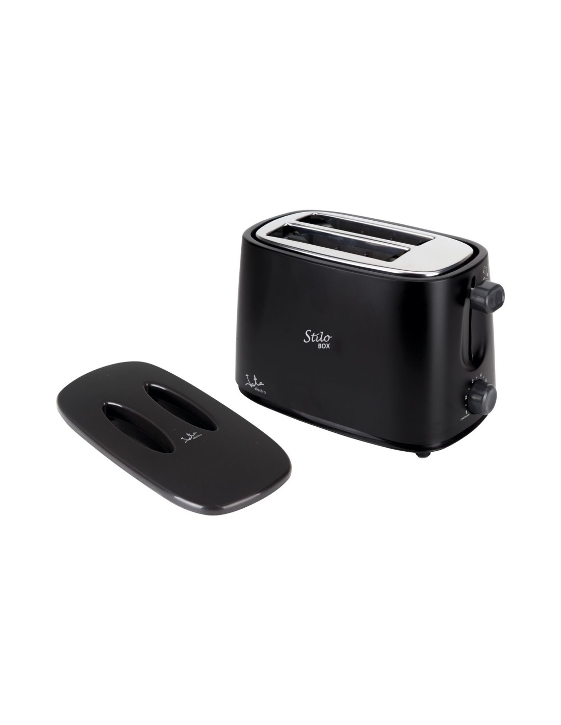 JATA TT631 tostadora 2 rebanada(s) 750 W Negro, Acero inoxidable